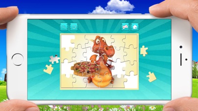 Pizza Puzzles - Drag and Drop Jigsaw for Kids Screenshots