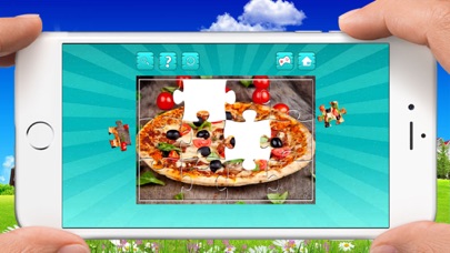 Pizza Puzzles - Drag and Drop Jigsaw for Kids Screenshots