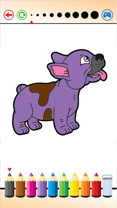 Puppy Kitten Coloring Book - Painting and Drawing スクリーンショット