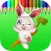 Coloring Book Rabbit free game for kids