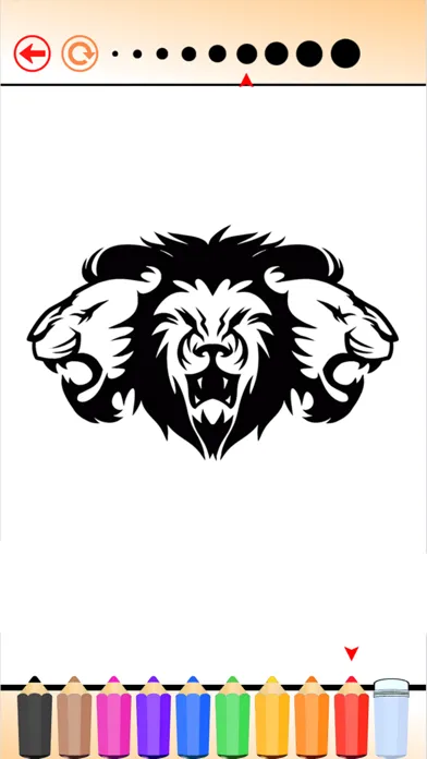 Coloring Book Tattoo Design: Painting Picture Tribal Tattoos Free Edition应用截图