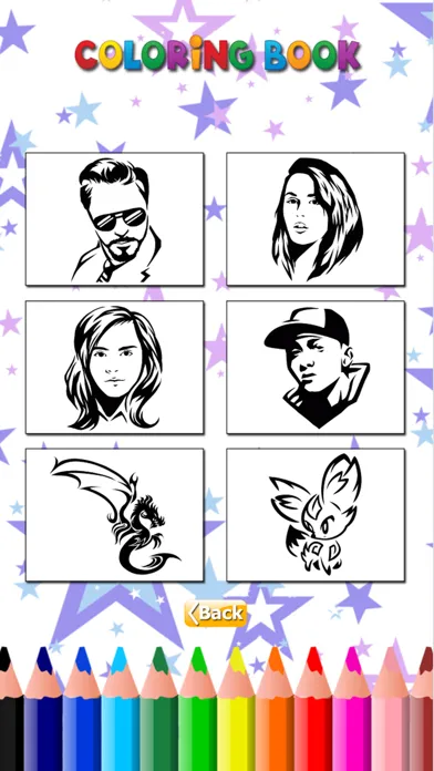 Coloring Book Tattoo Design: Painting Picture Tribal Tattoos Free Edition应用截图