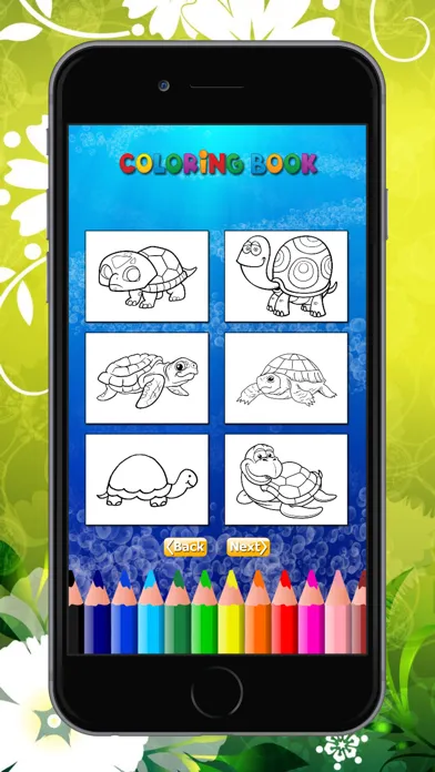 The Turtle Coloring Book for children: Learn to color and draw sea turtle and more應用截圖