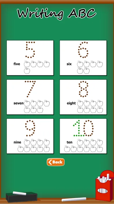 Скриншоты Write ABC Free Game for Children: Learn to writing letter and numbers HD