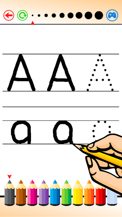 Ảnh chụp màn hình của Writing ABC and Chinese Characters 1-10
