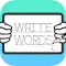 Write English Words HD: Learn to write from A-Z and number from 1-10, free games for children