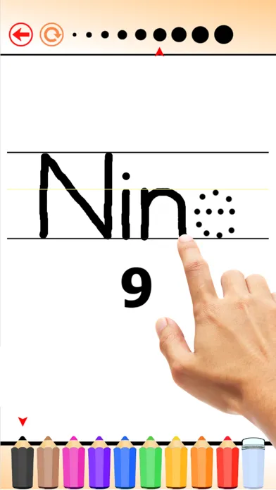 Write English Words HD: Learn to write from A-Z and number from 1-10, free games for children Screenshots