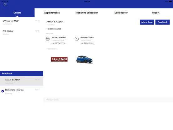 Hostess iPad  স্ক্রিনশট