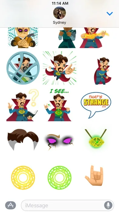 Doctor Strange Stickers Ekran Görüntüleri