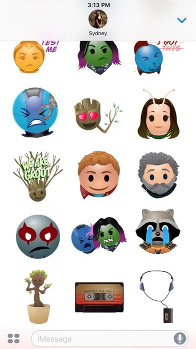 صور Marvel’s Guardians Stickers