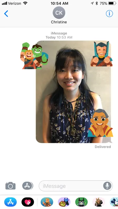 Marvel Stickers: Thor Ragnarok应用截图