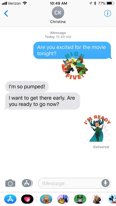 Marvel Stickers: Thor Ragnarok应用截图