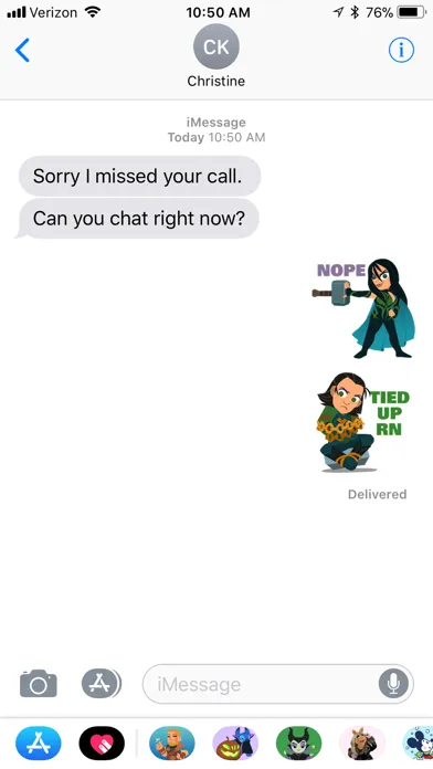 Marvel Stickers: Thor Ragnarok应用截图
