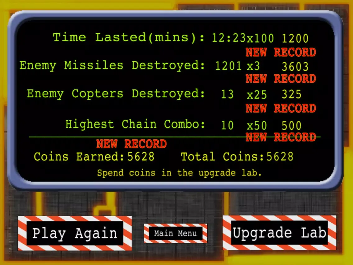 Capturas de pantalla de Missile Barrage iPad 