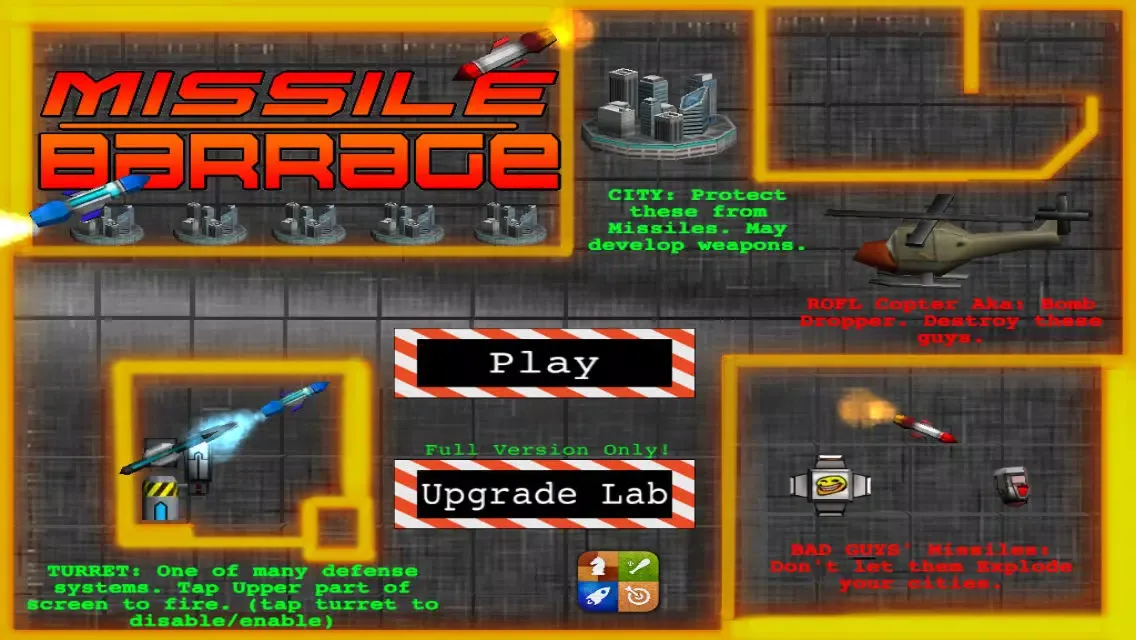 Capturas de pantalla de Missile Barrage