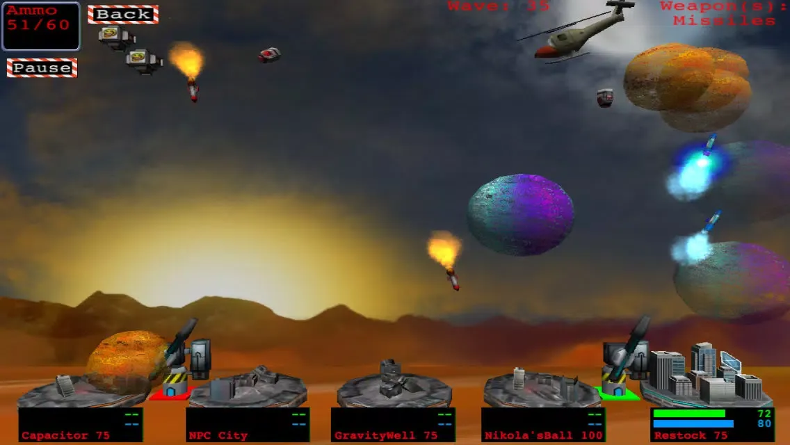 Capturas de pantalla de Missile Barrage