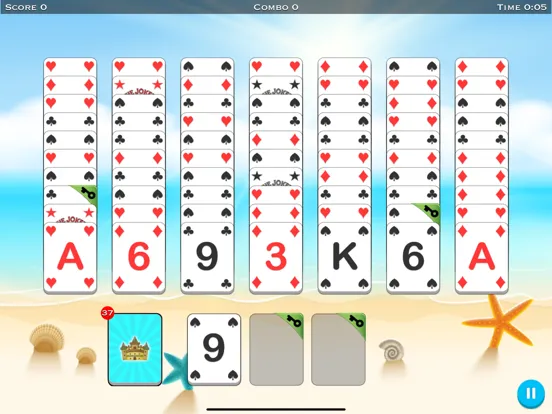 Tangkapan layar Solitaire : 3 Card Slots iPad 