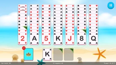 Tangkapan layar Solitaire : 3 Card Slots