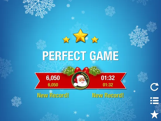 Screenshot di Christmas Tri-Peaks Solitaire iPad 