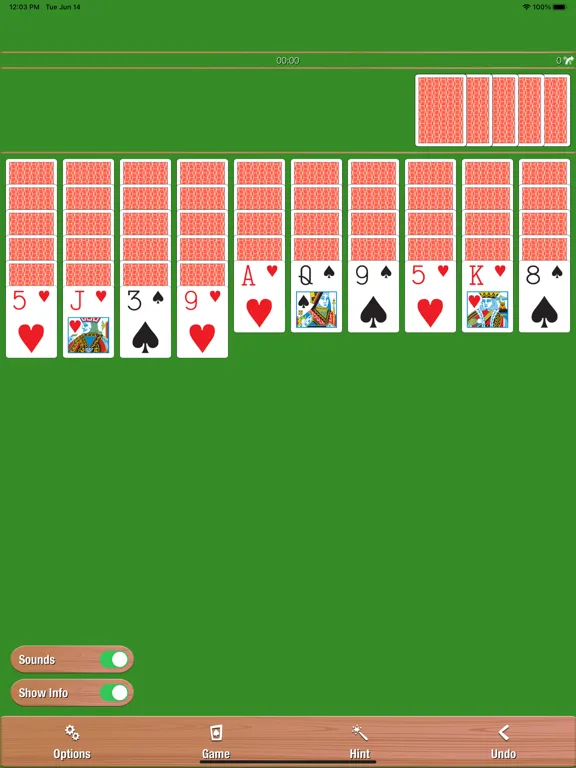 صور Simple Spider Solitaire iPad 