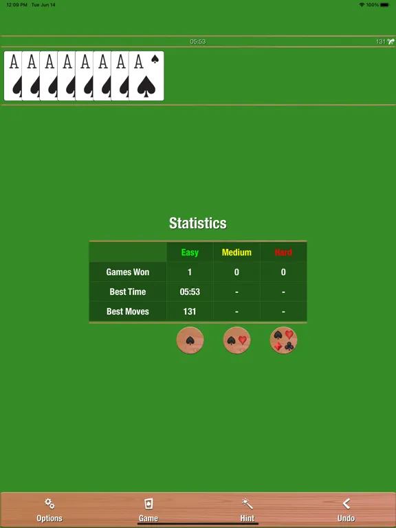 صور Simple Spider Solitaire iPad 