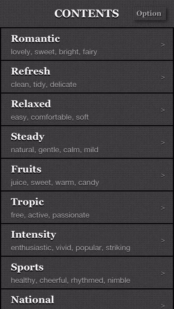 Color Collocation Manual Screenshots
