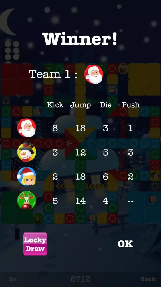 Capturas de pantalla de Xmas Ludo