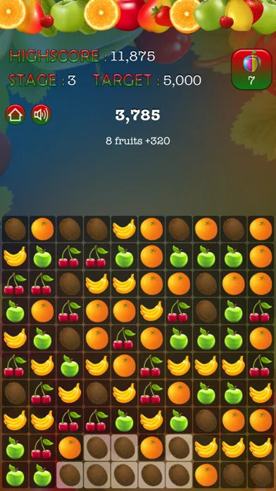 Pop Pop Fruit Puzzle Screenshots