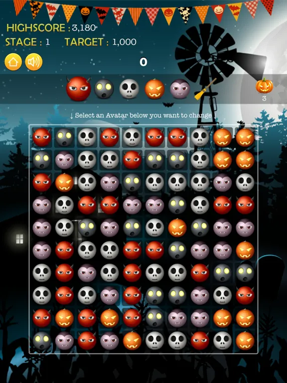 Happy Halloween Magic Pumpkin iPad 应用截图