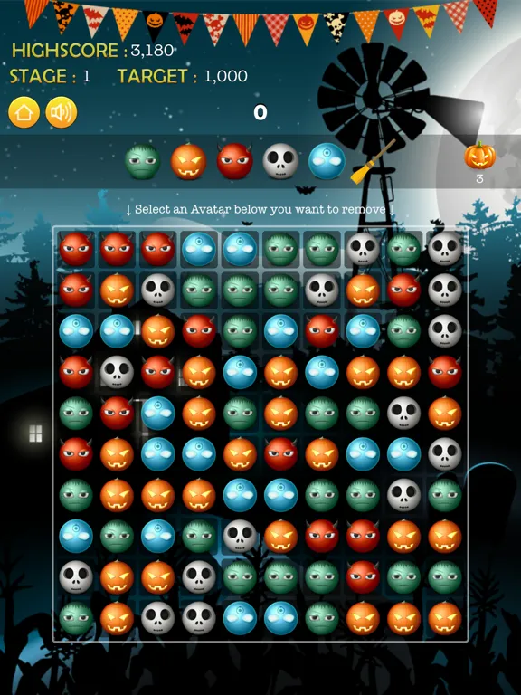 Happy Halloween Magic Pumpkin iPad 应用截图