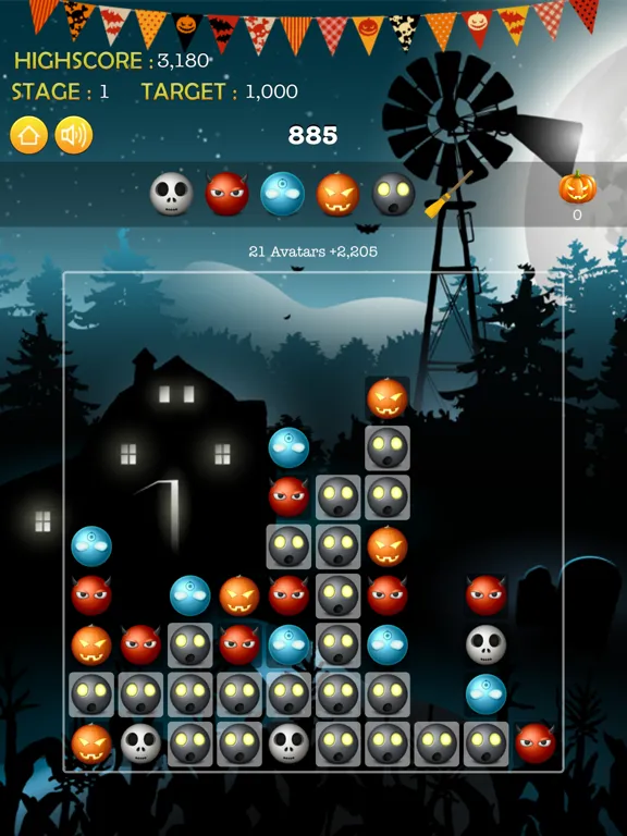 Happy Halloween Magic Pumpkin iPad 应用截图