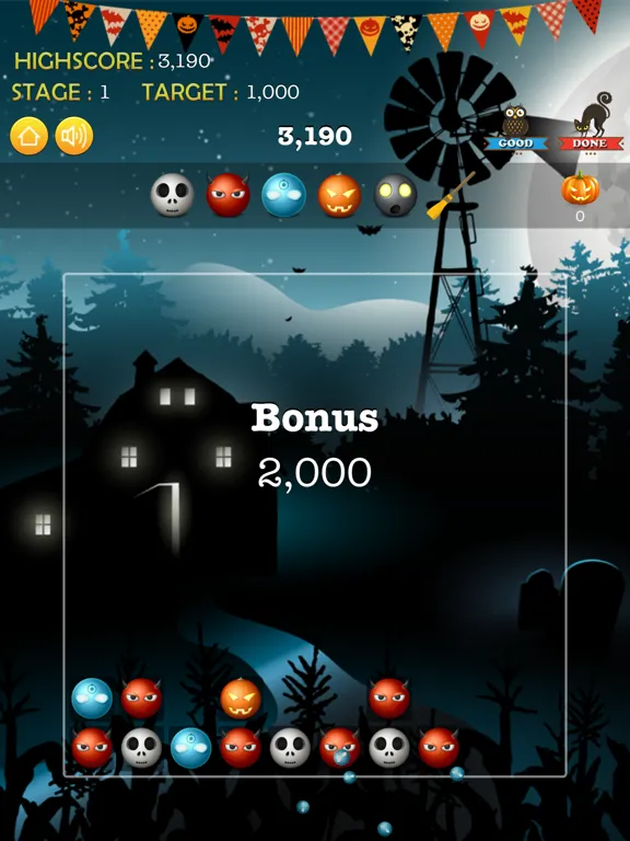 Happy Halloween Magic Pumpkin iPad 应用截图