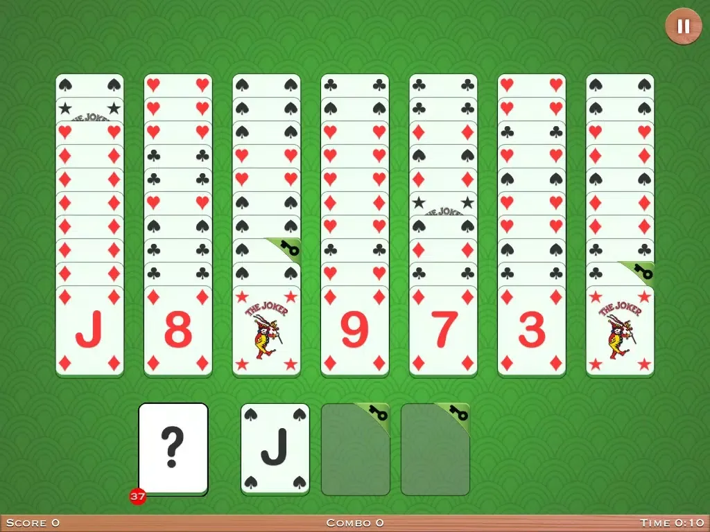 Capturas de tela do 3 Holes Golf Solitaire iPad 