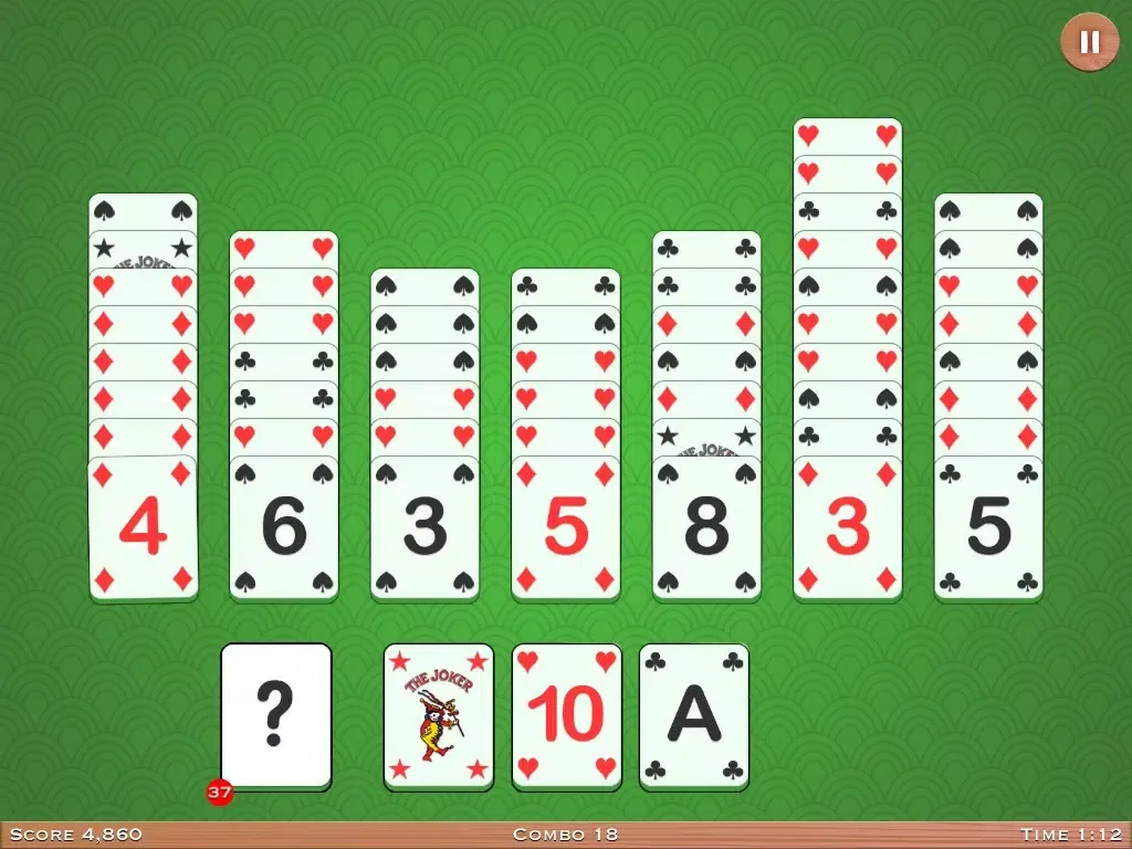 Capturas de tela do 3 Holes Golf Solitaire iPad 