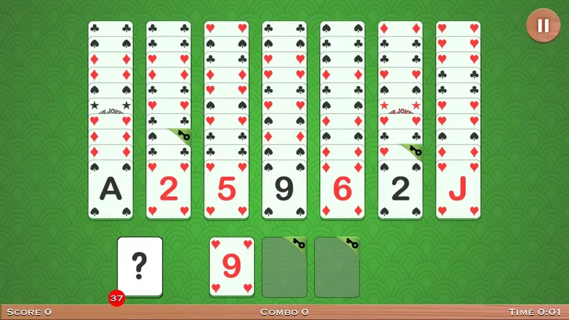Capturas de tela do 3 Holes Golf Solitaire