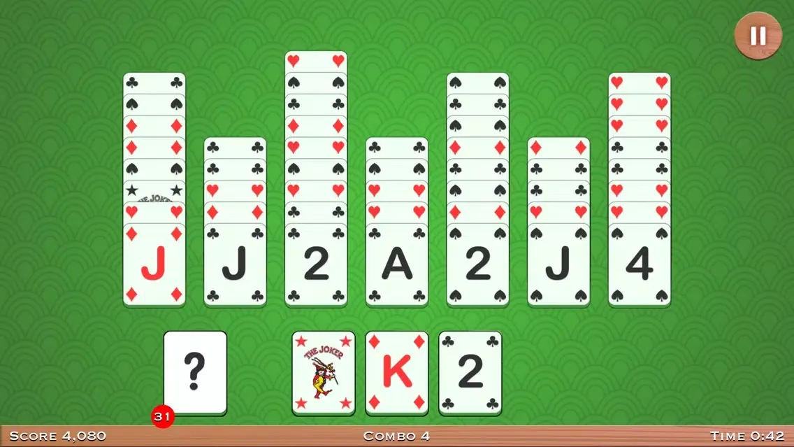 Capturas de tela do 3 Holes Golf Solitaire