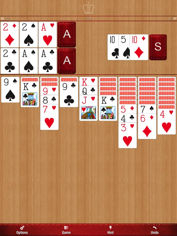 ภาพหน้าจอของ Solitaire 2G Double iPad 