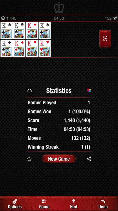 ภาพหน้าจอของ Solitaire 2G Double