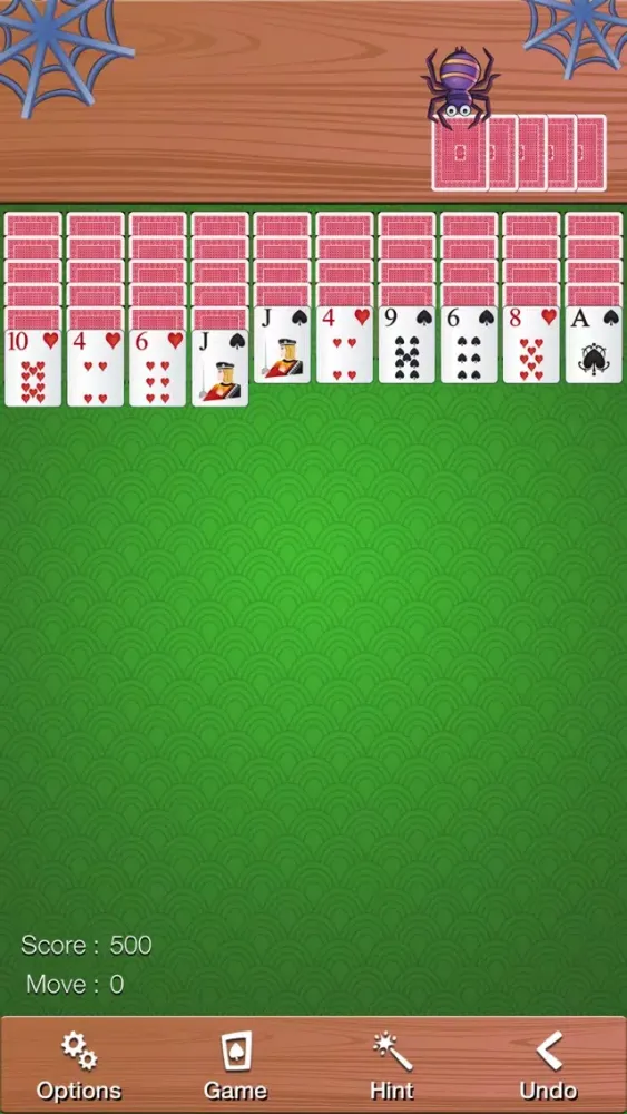 Relaxed Spider Solitaire Pro Screenshots