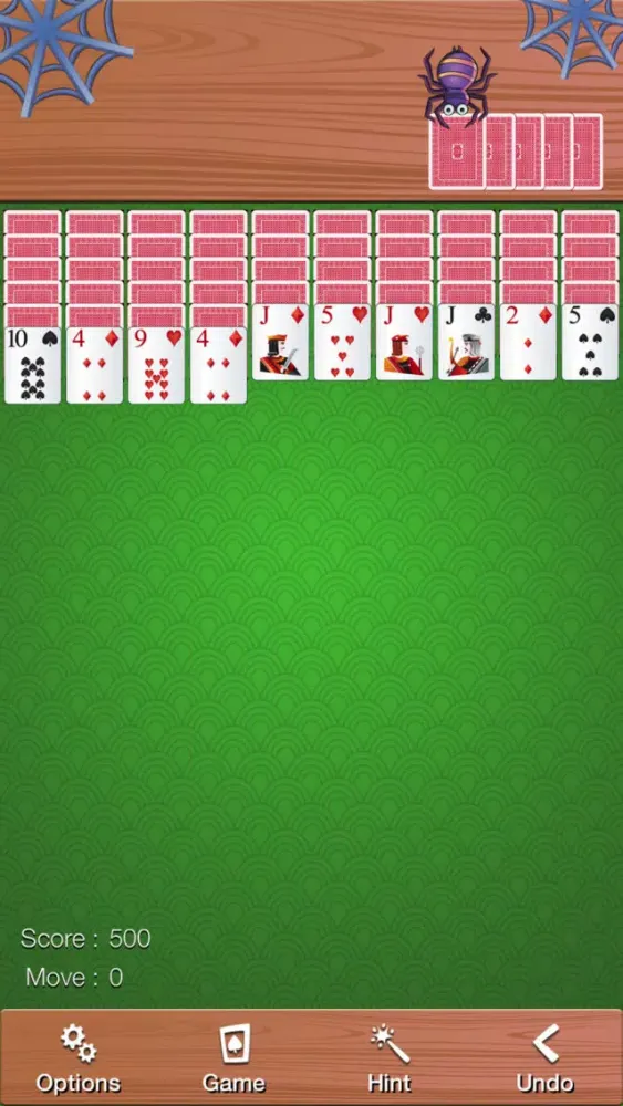 Relaxed Spider Solitaire Pro Screenshots