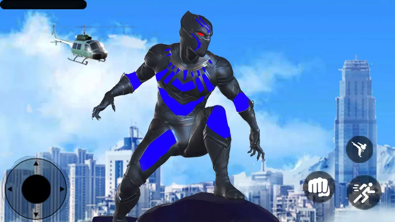 Tangkapan layar Flying Panther Hero Super city