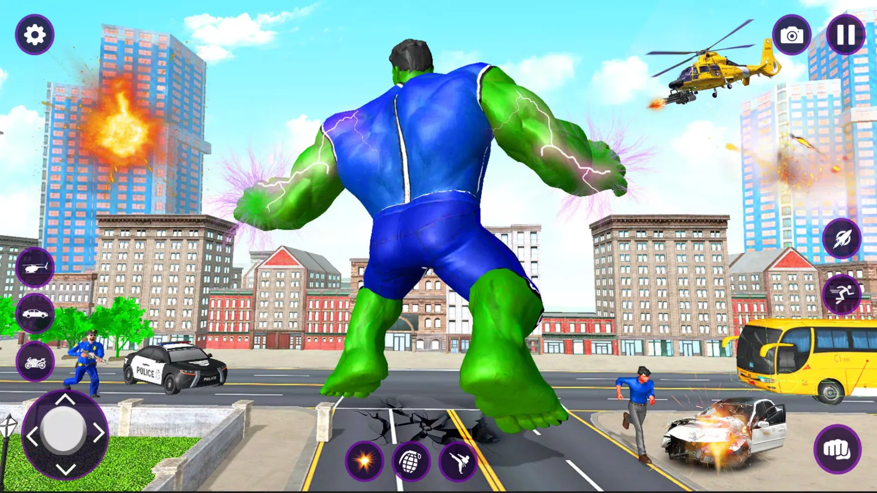 Captures d'écran de Incredible Monster Hero Fight