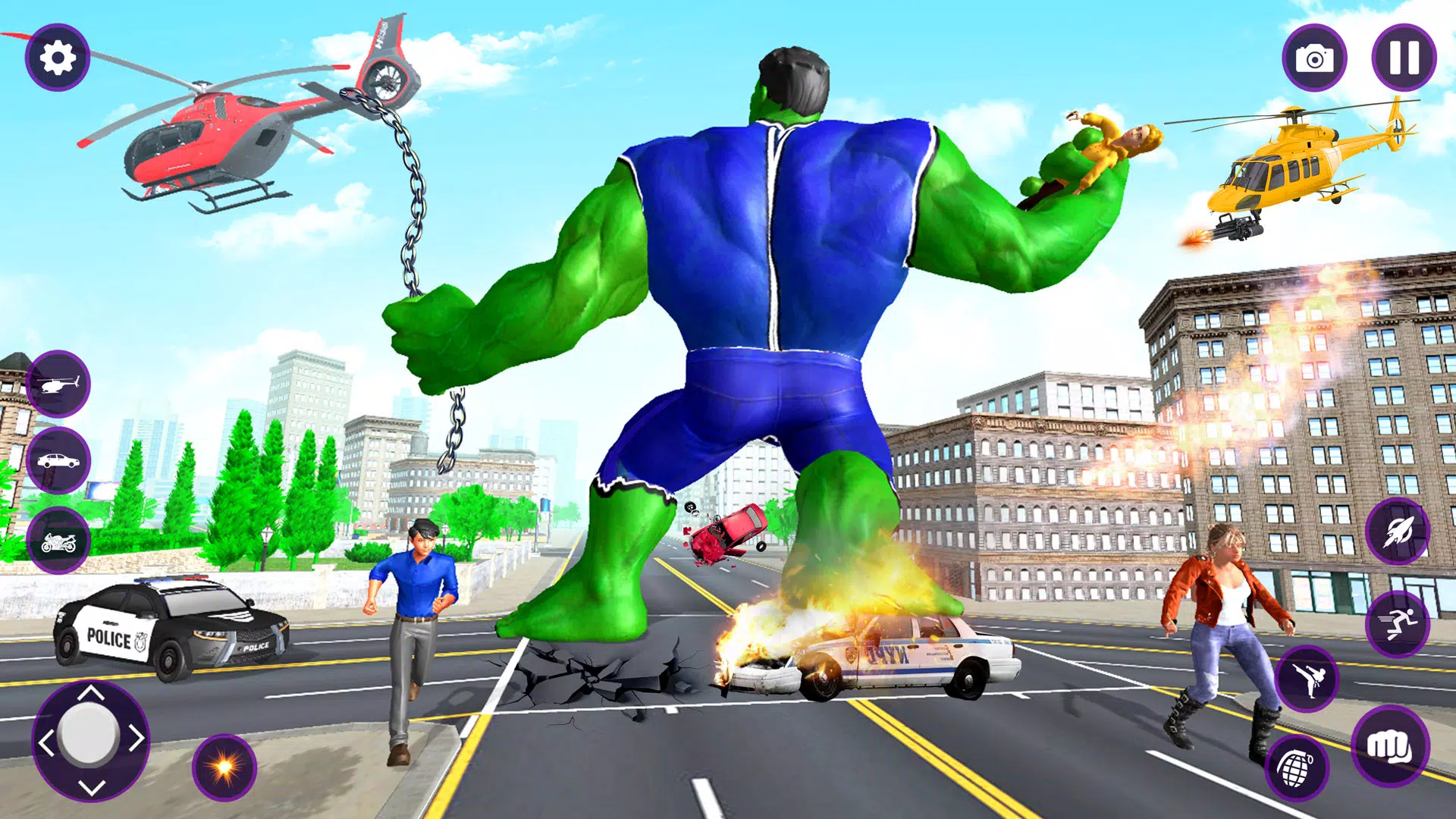 Incredible Monster Hero Fight Screenshots