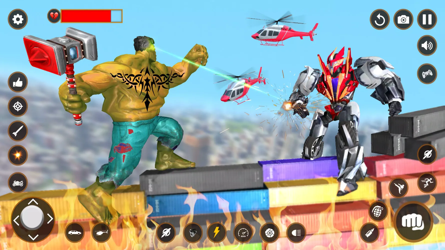 Incredible Monster Hero Game Screenshots