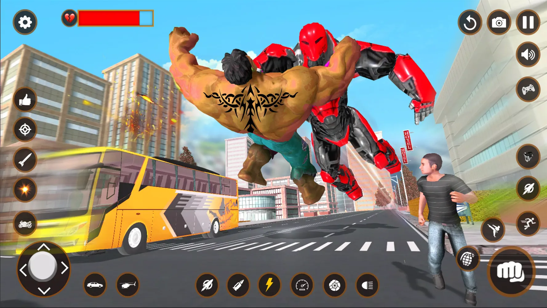 Incredible Monster Hero Game Screenshots