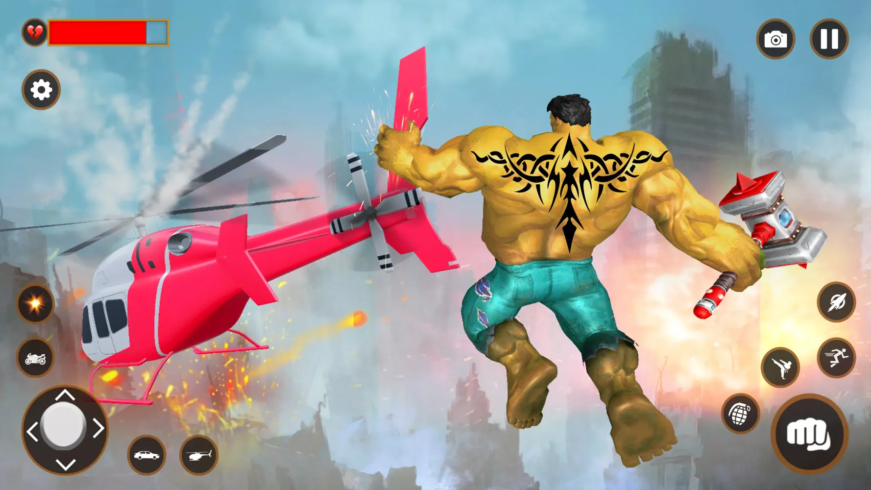 Incredible Monster Hero Game Screenshots