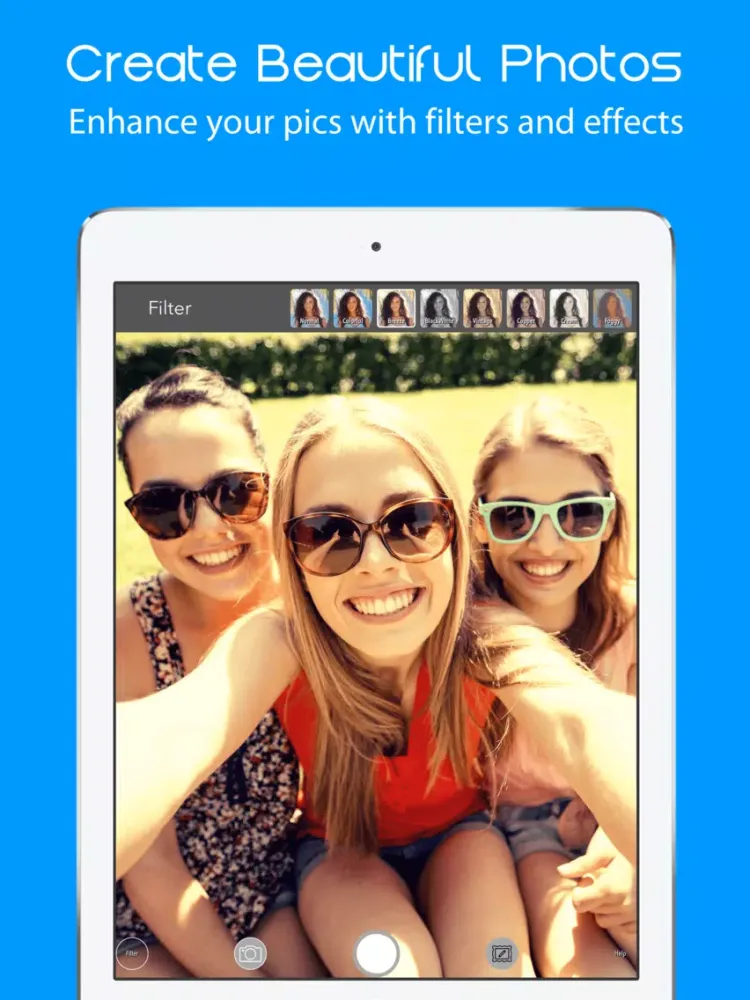 Snapshot Cam - Draw on Pictures & Add Text to Photos iPad  스크린샷