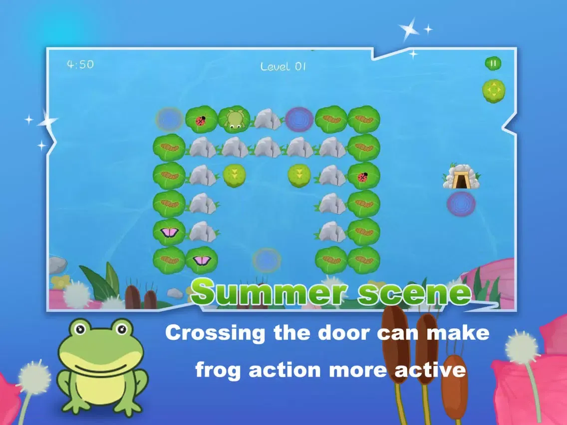 Скриншоты Froggy Jump : Puzzles & Rescue iPad 