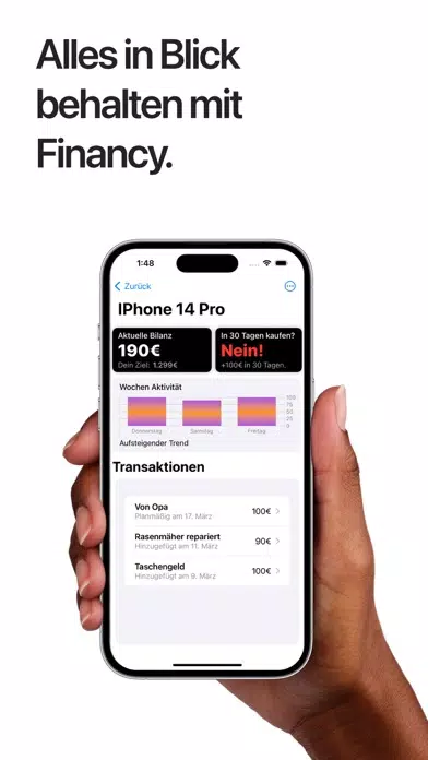 Screenshot di Financy