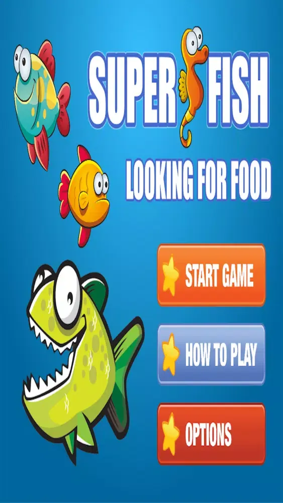 Capturas de tela do Hungry Fish.
